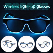 USB Charging Wireless Luminous Glasses