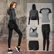 Gym workout Suit - TRADINGSUSA4 Grey and blackMGym workout SuitTRADINGSUSA