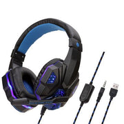 headphones - TRADINGSUSABlack blue AheadphonesTRADINGSUSA