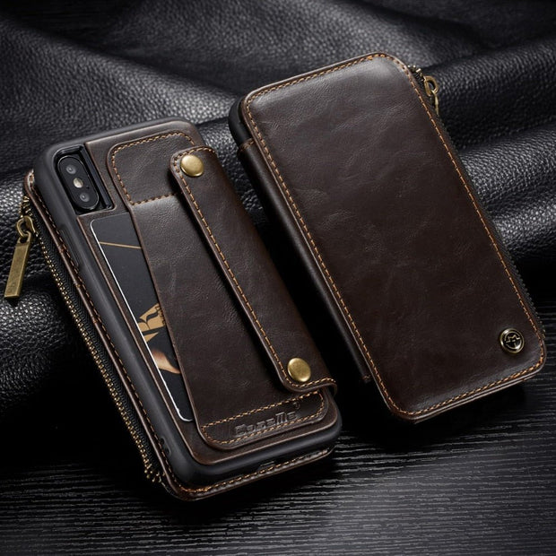 Leather case flip phone case - TRADINGSUSABlackLeather case flip phone caseTRADINGSUSA