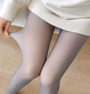 Sleek Legs Warm Fleece Pantyhose - TRADINGSUSAGrey Step Foot300gSleek Legs Warm Fleece PantyhoseTRADINGSUSA