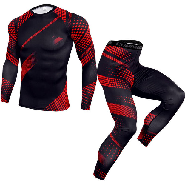 Gym suit sports suit - TRADINGSUSARed dotMGym suit sports suitTRADINGSUSA
