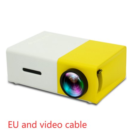 Portable Projector 3D Hd Led Home Theater HDMI-compatible - TRADINGSUSAEU and video cablePortable Projector 3D Hd Led Home Theater HDMI-compatibleTRADINGSUSA