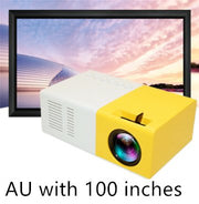 Portable Projector 3D Hd Led Home Theater HDMI-compatible - TRADINGSUSAEU and video cablePortable Projector 3D Hd Led Home Theater HDMI-compatibleTRADINGSUSA