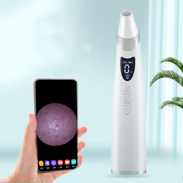 Electric Visual Blackhead Suction Instrument Household Cleansing Pore Cleaner For Skin Equipment Skin Care Tool - TRADINGSUSAWhiteUSBElectric Visual Blackhead Suction Instrument Household Cleansing Pore Cleaner For Skin Equipment Skin Care ToolTRADINGSUSA