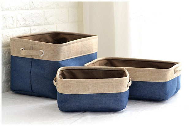 Nordic Fabric Storage Box Without Cover Imitation Cotton And Linen Folding Storage Box - TRADINGSUSABlueLNordic Fabric Storage Box Without Cover Imitation Cotton And Linen Folding Storage BoxTRADINGSUSA