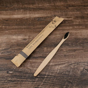 Flat Bamboo Toothbrush Kraft Paper Bag Toothbrush - TRADINGSUSAGrey1PCSFlat Bamboo Toothbrush Kraft Paper Bag ToothbrushTRADINGSUSA