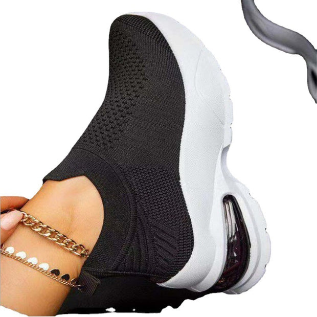 Sneakers for Women Sports Casual - Black and White TRADINGSUSA