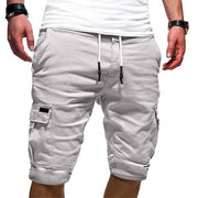 Men Casual Jogger Sports Cargo Shorts Military Combat Workout Gym Trousers Summer Mens Clothing - TRADINGSUSAWhite2XLMen Casual Jogger Sports Cargo Shorts Military Combat Workout Gym Trousers Summer Mens ClothingTRADINGSUSA