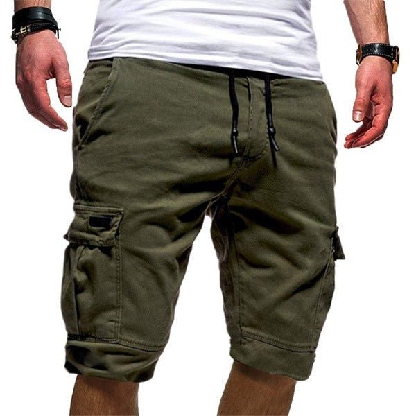 Men Casual Jogger Sports Cargo Shorts Military Combat Workout Gym Trousers Summer Mens Clothing - TRADINGSUSAGreen2XLMen Casual Jogger Sports Cargo Shorts Military Combat Workout Gym Trousers Summer Mens ClothingTRADINGSUSA