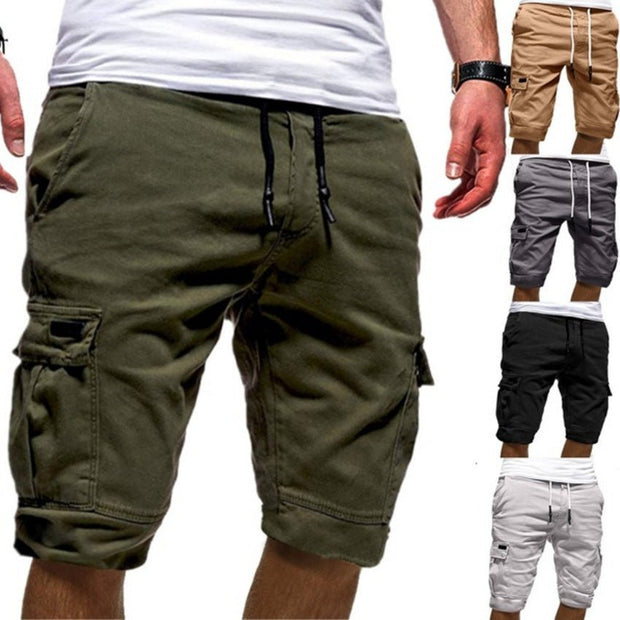 Men Casual Jogger Sports Cargo Shorts Military Combat Workout Gym Trousers Summer Mens Clothing - TRADINGSUSABlack2XLMen Casual Jogger Sports Cargo Shorts Military Combat Workout Gym Trousers Summer Mens ClothingTRADINGSUSA