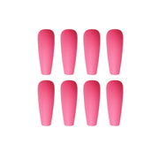 Solid Color Long Ballet Fake Nails Multi-color Removable - TRADINGSUSAJP962Solid Color Long Ballet Fake Nails Multi-color RemovableTRADINGSUSA