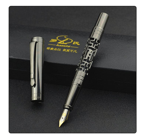 Premium metal luxury fountain pen - TRADINGSUSABlackPremium metal luxury fountain penTRADINGSUSA