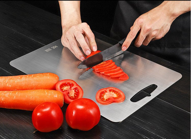 Durable Stainless Steel Cutting Board - TRADINGSUSA150x250x1.2cmDurable Stainless Steel Cutting BoardTRADINGSUSA