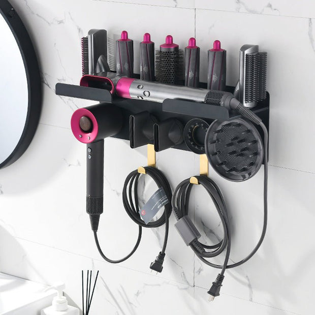 Curling Rod Storage Rack Barber Shop Hair Dryer Holder - TRADINGSUSAACurling Rod Storage Rack Barber Shop Hair Dryer HolderTRADINGSUSA