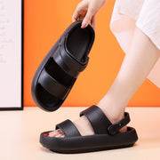 Adjustable Shoes For Women Men Sandals 3cm Thick Bottom Slippers Outdoor - TRADINGSUSABlack36to37Adjustable Shoes For Women Men Sandals 3cm Thick Bottom Slippers OutdoorTRADINGSUSA