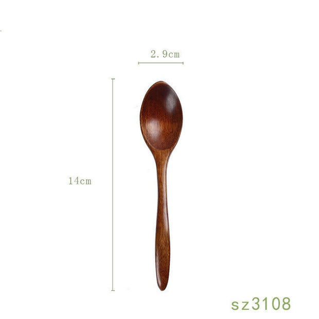 Solid Wood Spoon Japanese Honey Spoon - TRADINGSUSA13 StyleSolid Wood Spoon Japanese Honey SpoonTRADINGSUSA
