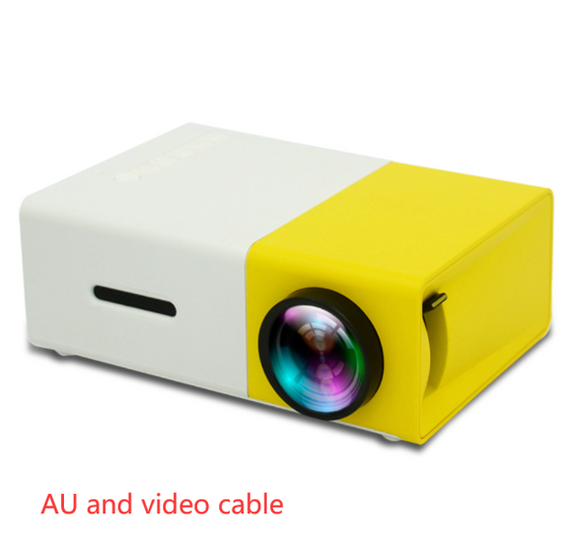 Portable Projector 3D Hd Led Home Theater HDMI-compatible - TRADINGSUSAAU and video cablePortable Projector 3D Hd Led Home Theater HDMI-compatibleTRADINGSUSA