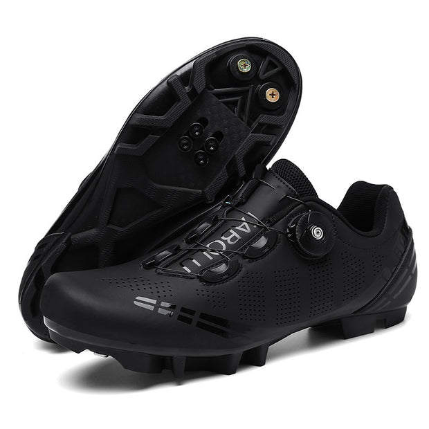 Breathable Cycling Shoes For Men Outdoor Sports Bike Sneakers Women Bicycle Shoes Road Cleats Sneakers Zapatillas Ciclismo - TRADINGSUSA Mountain style Black 38