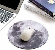 Space Round Mouse Pad PC Gaming Non Slip Mice Mat For Laptop Notebook Computer Gaming Mouse Pad - TRADINGSUSAMoonSpace Round Mouse Pad PC Gaming Non Slip Mice Mat For Laptop Notebook Computer Gaming Mouse PadTRADINGSUSA