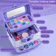 Girl Princess Cosmetic Case Makeup Kit Suit - TRADINGSUSA823 Purple SuitcaseGirl Princess Cosmetic Case Makeup Kit SuitTRADINGSUSA