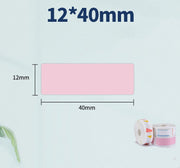 Pure color label thermal paper - TRADINGSUSAPink160 sheetsPure color label thermal paperTRADINGSUSA