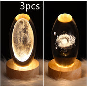 LED Night Light Galaxy Crystal Ball Table Lamp 3D Planet Moon Lamp Bedroom Home Decor For Kids Party Children Birthday Gifts - TRADINGSUSASolid Wood SeatSet32USBLED Night Light Galaxy Crystal Ball Table Lamp 3D Planet Moon Lamp Bedroom Home Decor For Kids Party Children Birthday GiftsTRADINGSUSA