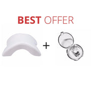 Silicone Magnetic Anti Snore Stop Snoring Nose Clip Sleep Tray Sleeping Aid Apnea Guard Night Device - TRADINGSUSA1pc+pillowSilicone Magnetic Anti Snore Stop Snoring Nose Clip Sleep Tray Sleeping Aid Apnea Guard Night DeviceTRADINGSUSA