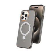 New Colorful Magnetic Bracket Phone Case - TRADINGSUSATransparent BlackIP15ProMaxNew Colorful Magnetic Bracket Phone CaseTRADINGSUSA