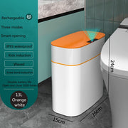 Smart Trash Can With Lid For Bedroom And Living Room Kitchen Storage Box Trash Can Induction Small Car Box Automatic Smart Dustbin Smart Trash Bin - TRADINGSUSAOrange13LSmart Trash Can With Lid For Bedroom And Living Room Kitchen Storage Box Trash Can Induction Small Car Box Automatic Smart Dustbin Smart Trash BinTRADINGSUSA