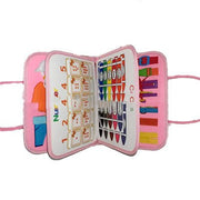 New Busy Book Children's Busy Board Dressing And Buttoning Learning Baby Early Education Preschool Sensory Learning Toy - TRADINGSUSARNew Busy Book Children's Busy Board Dressing And Buttoning Learning Baby Early Education Preschool Sensory Learning ToyTRADINGSUSA