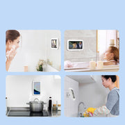 Shower Phone Box Bathroom Waterproof Phone Case Seal Protection Touch Screen Mobile Phone Holder For Kitchen Handsfree Gadget - TRADINGSUSAWhiteShower Phone Box Bathroom Waterproof Phone Case Seal Protection Touch Screen Mobile Phone Holder For Kitchen Handsfree GadgetTRADINGSUSA