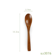 Solid Wood Spoon Japanese Honey Spoon - TRADINGSUSA3 StyleSolid Wood Spoon Japanese Honey SpoonTRADINGSUSA