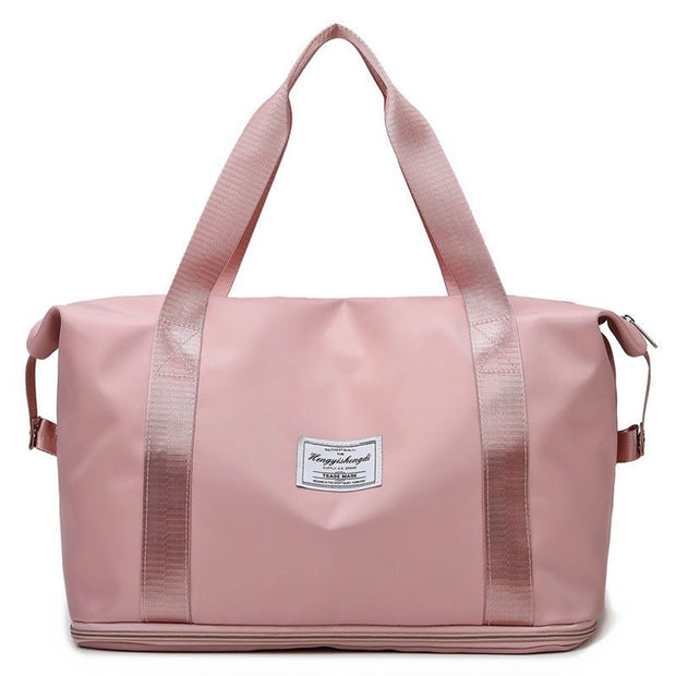Large Capacity Travel Bag Fitness Gym Shoulder Bag For Workout Yoga Outdoor - TRADINGSUSALight pinkLarge Capacity Travel Bag Fitness Gym Shoulder Bag For Workout Yoga OutdoorTRADINGSUSA