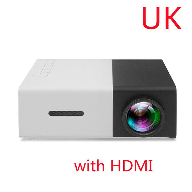 Portable Projector 3D Hd Led Home Theater HDMI-compatible - TRADINGSUSABlack UK with HDMIPortable Projector 3D Hd Led Home Theater HDMI-compatibleTRADINGSUSA