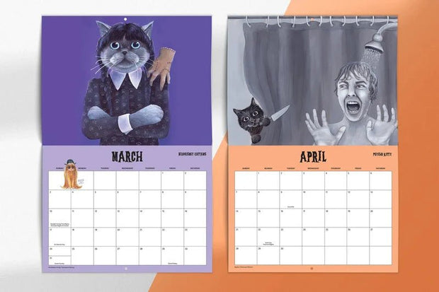 Home 2024 Horror Cat Calendar - TRADINGSUSAHorror Cat CalendarHome 2024 Horror Cat CalendarTRADINGSUSA