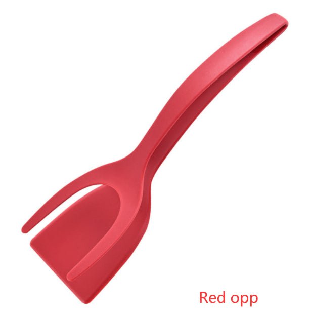 2 In 1 Grip And Flip Tongs Egg Spatula Tongs Clamp Pancake Fried Egg French Toast Omelet Overturned Kitchen Accessories - TRADINGSUSARed opp2 In 1 Grip And Flip Tongs Egg Spatula Tongs Clamp Pancake Fried Egg French Toast Omelet Overturned Kitchen AccessoriesTRADINGSUSA