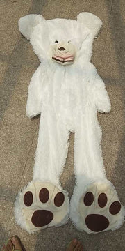 Giant Teddy Bear Plush Toy Huge Soft Toys Leather Shell - TRADINGSUSAWhite160cmGiant Teddy Bear Plush Toy Huge Soft Toys Leather ShellTRADINGSUSA