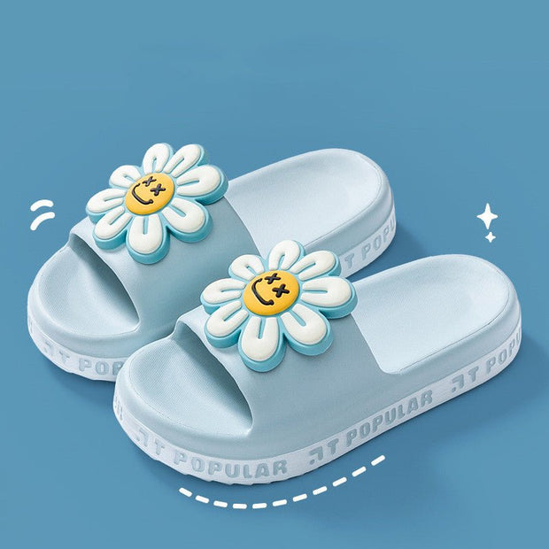 Summer Flower Slippers Women New Fashion Letter Garden Shoes Indoor Anti-Slip Floor Bathroom Bathing Home Slipper - TRADINGSUSASky Blue36to37Summer Flower Slippers Women New Fashion Letter Garden Shoes Indoor Anti-Slip Floor Bathroom Bathing Home SlipperTRADINGSUSA