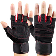 Half finger gym gloves - TRADINGSUSASRedHalf finger gym glovesTRADINGSUSA