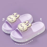 Cute Rabbit Slippers For Women Summer Fashion Letter Garden Shoes Indoor Anti-Slip Floor Bathroom Bathing Home Slipper - TRADINGSUSAPurple36to37Cute Rabbit Slippers For Women Summer Fashion Letter Garden Shoes Indoor Anti-Slip Floor Bathroom Bathing Home SlipperTRADINGSUSA