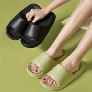 Bread Shoes Home Slippers Non-slip Indoor Bathroom Slippers - TRADINGSUSABean green36to37Bread Shoes Home Slippers Non-slip Indoor Bathroom SlippersTRADINGSUSA