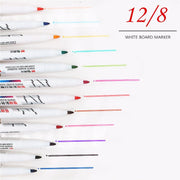 NEWColor Whiteboard Markers Water-based Erasable Marker Pen - TRADINGSUSA12colors packingNEWColor Whiteboard Markers Water-based Erasable Marker PenTRADINGSUSA