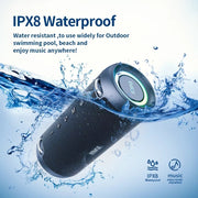 Waterproof Heavy Bass High Power Portable Bluetooth Wireless Speaker - TRADINGSUSA
