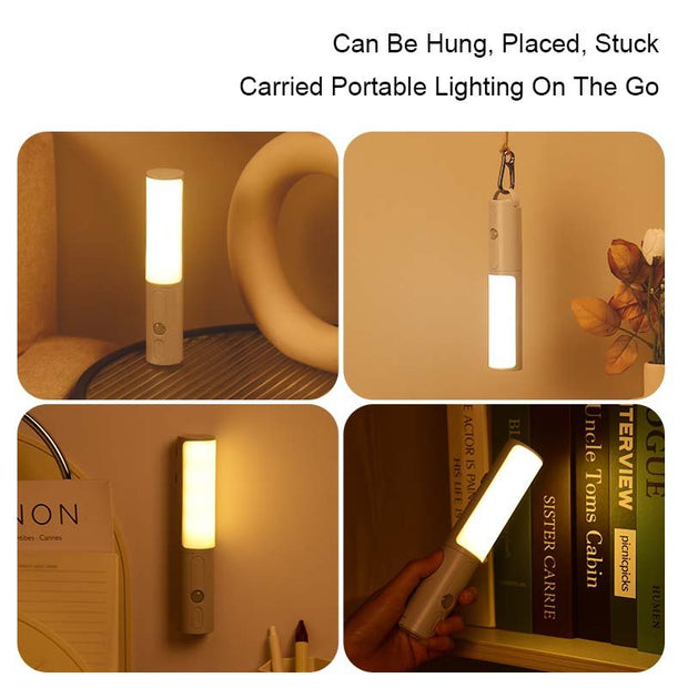 New Style Smart Human Body Induction Motion Sensor LED Night Light For Home Bed Kitchen Cabinet Wardrobe Wall Lamp - TRADINGSUSAOrdinary Gray Battery VersionNew Style Smart Human Body Induction Motion Sensor LED Night Light For Home Bed Kitchen Cabinet Wardrobe Wall LampTRADINGSUSA