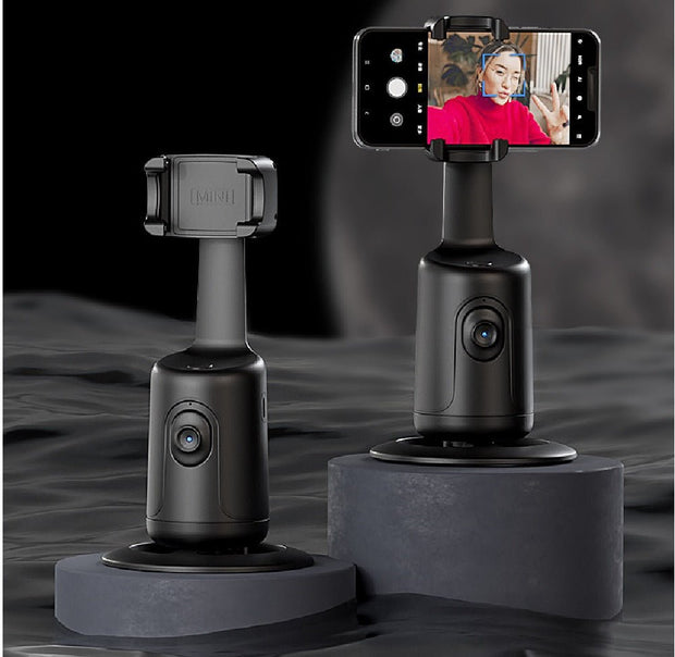 360 Auto Face Tracking Gimbal AI Smart Gimbal Face Tracking Auto Phone Holder For Smartphone Video Vlog Live Stabilizer Tripod - TRADINGSUSABlack360 Auto Face Tracking Gimbal AI Smart Gimbal Face Tracking Auto Phone Holder For Smartphone Video Vlog Live Stabilizer TripodTRADINGSUSA