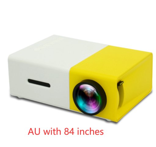 Portable Projector 3D Hd Led Home Theater HDMI-compatible - TRADINGSUSAAU with 84 inchesPortable Projector 3D Hd Led Home Theater HDMI-compatibleTRADINGSUSA