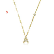 26 Letter Pendant Necklace Simple And Compact - TRADINGSUSAPGold26 Letter Pendant Necklace Simple And CompactTRADINGSUSA