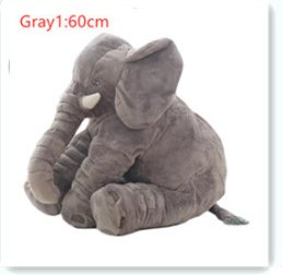 Elephant Doll Pillow Baby Comfort Sleep With - TRADINGSUSAGray1Elephant Doll Pillow Baby Comfort Sleep WithTRADINGSUSA