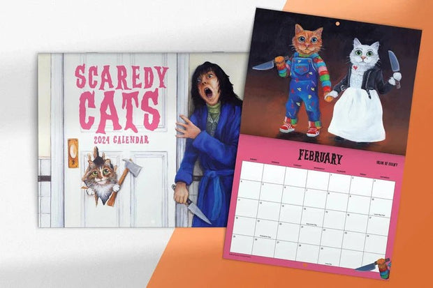 Home 2024 Horror Cat Calendar - TRADINGSUSAHorror Cat CalendarHome 2024 Horror Cat CalendarTRADINGSUSA